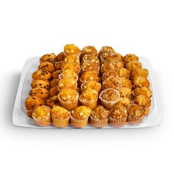 H-E-B Bakery Party Tray - Mini Muffins, 60 ct