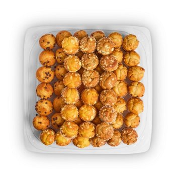 H-E-B Bakery Party Tray - Mini Muffins, 60 ct
