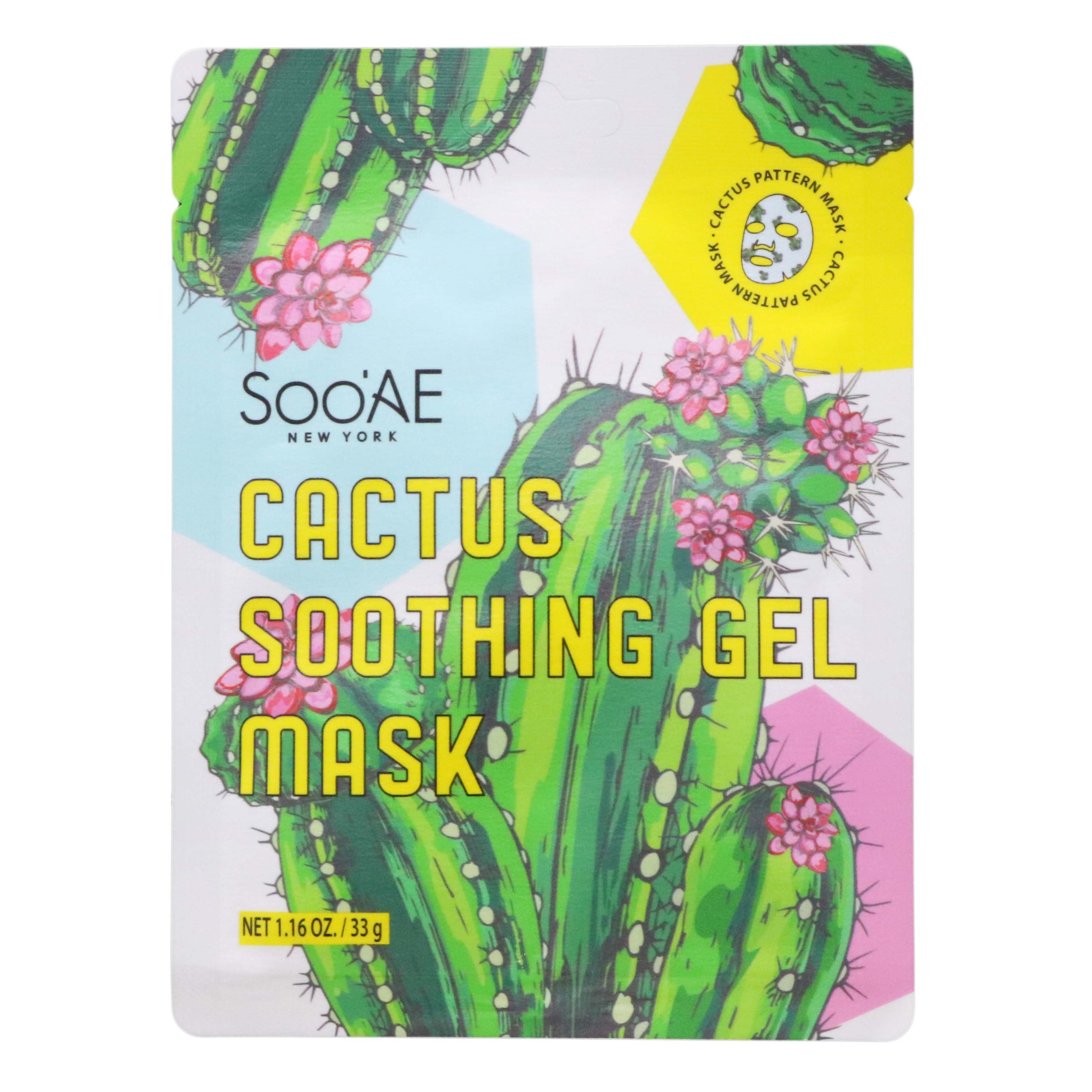 Sooae Cactus Soothing Gel Mask Shop Facial Masks & Treatments at HEB