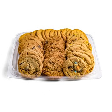 H-E-B Bakery Party Tray - Assorted Cookies, 48 ct