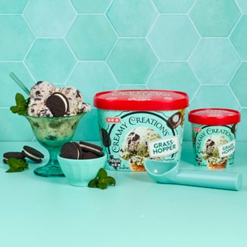H-E-B Creamy Creations Grasshopper Ice Cream