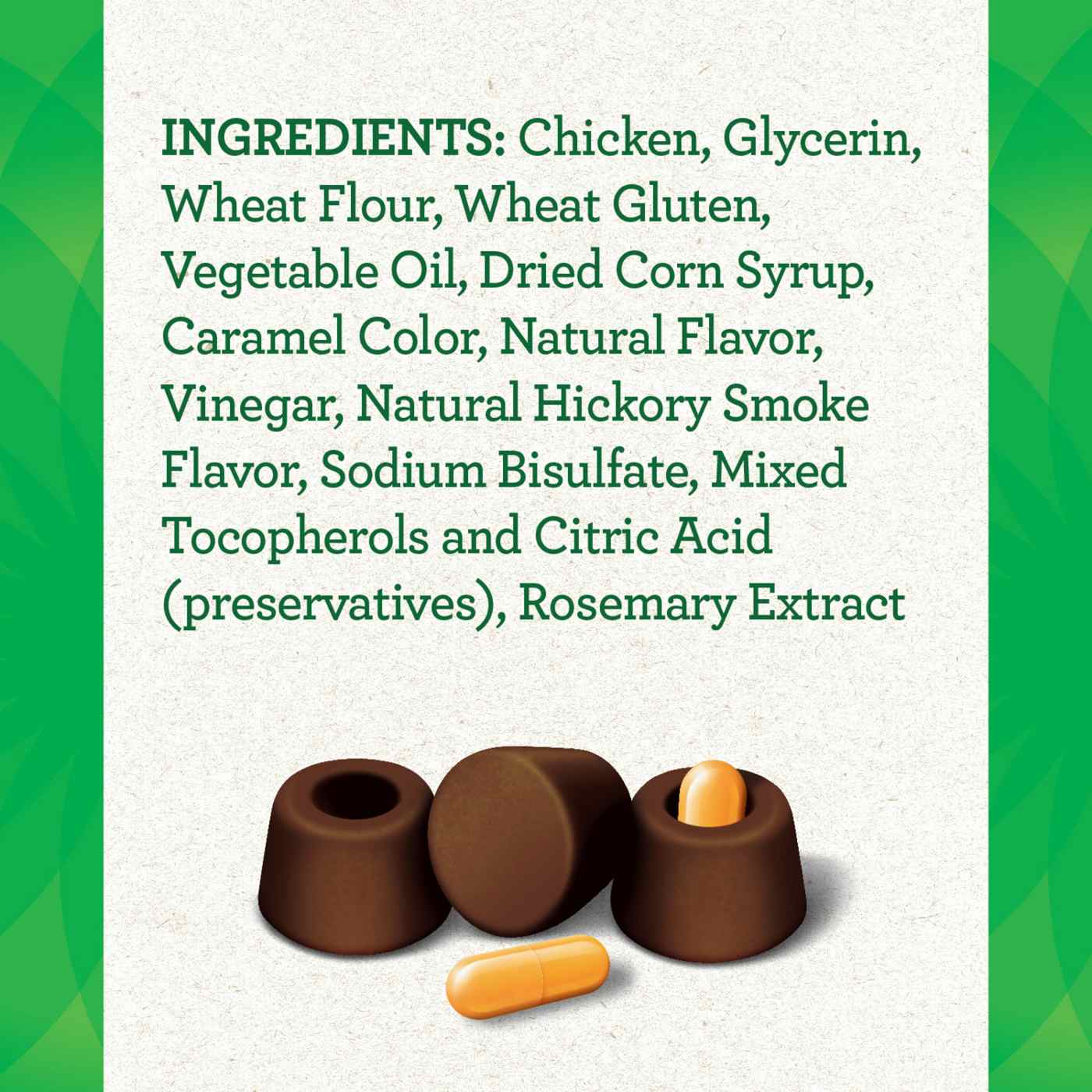 GREENIES PILL POCKETS for Dogs Capsule Size - Hickory Smoke Flavor; image 5 of 5