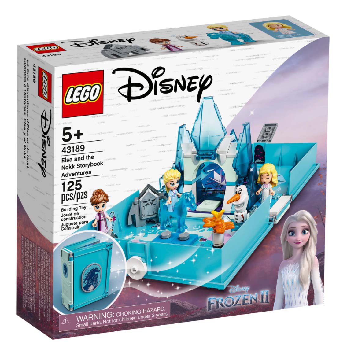 lego elsa book set