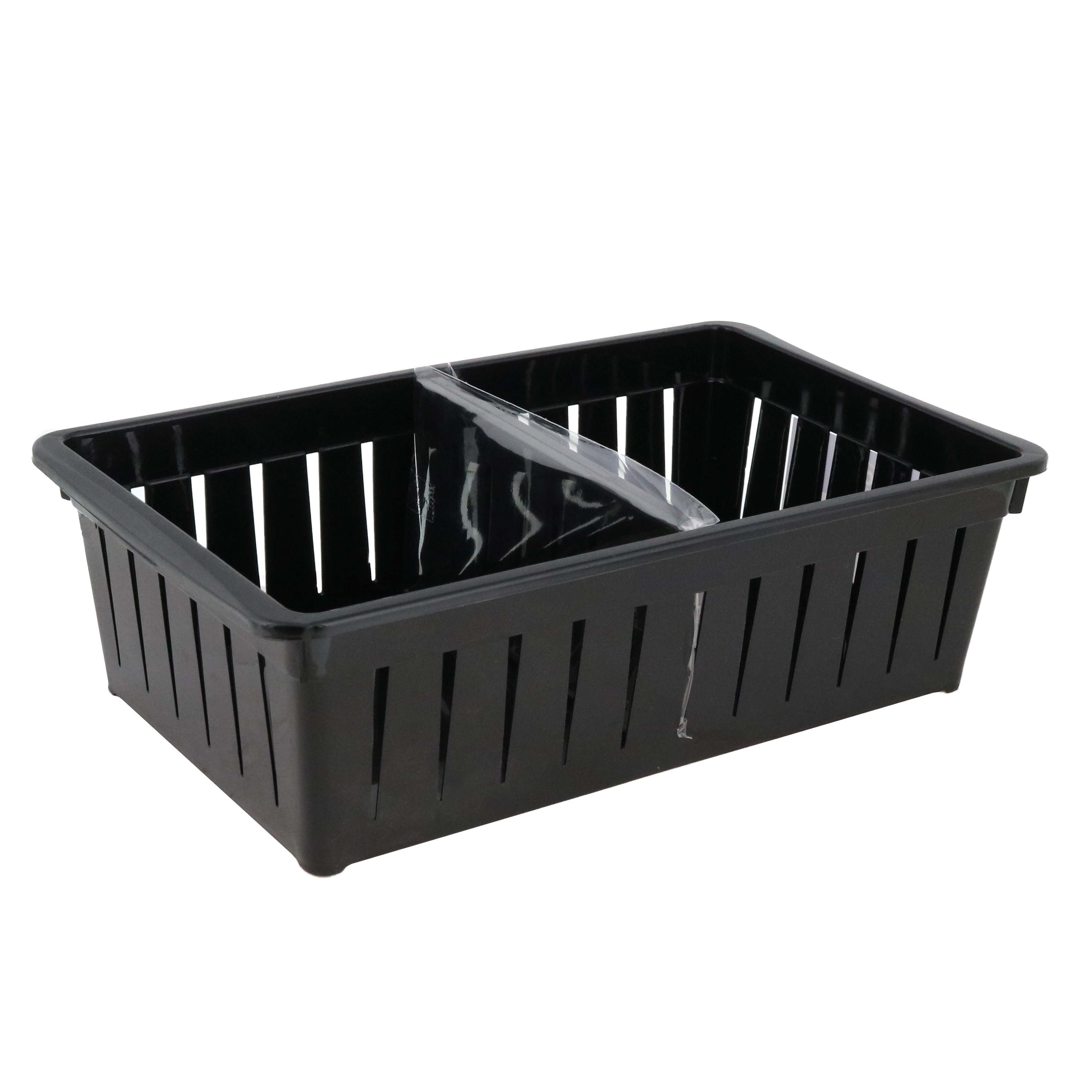 Home Concepts White Wide Storage Basket with Dividers - Shop Storage Bins  at H-E-B