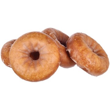 H-E-B Bakery Vanilla Flavored Glazed Cake Donuts, 6 ct