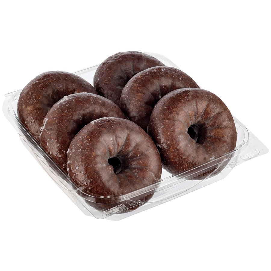 H-E-B Bakery Chocolate Cake Glazed Donuts