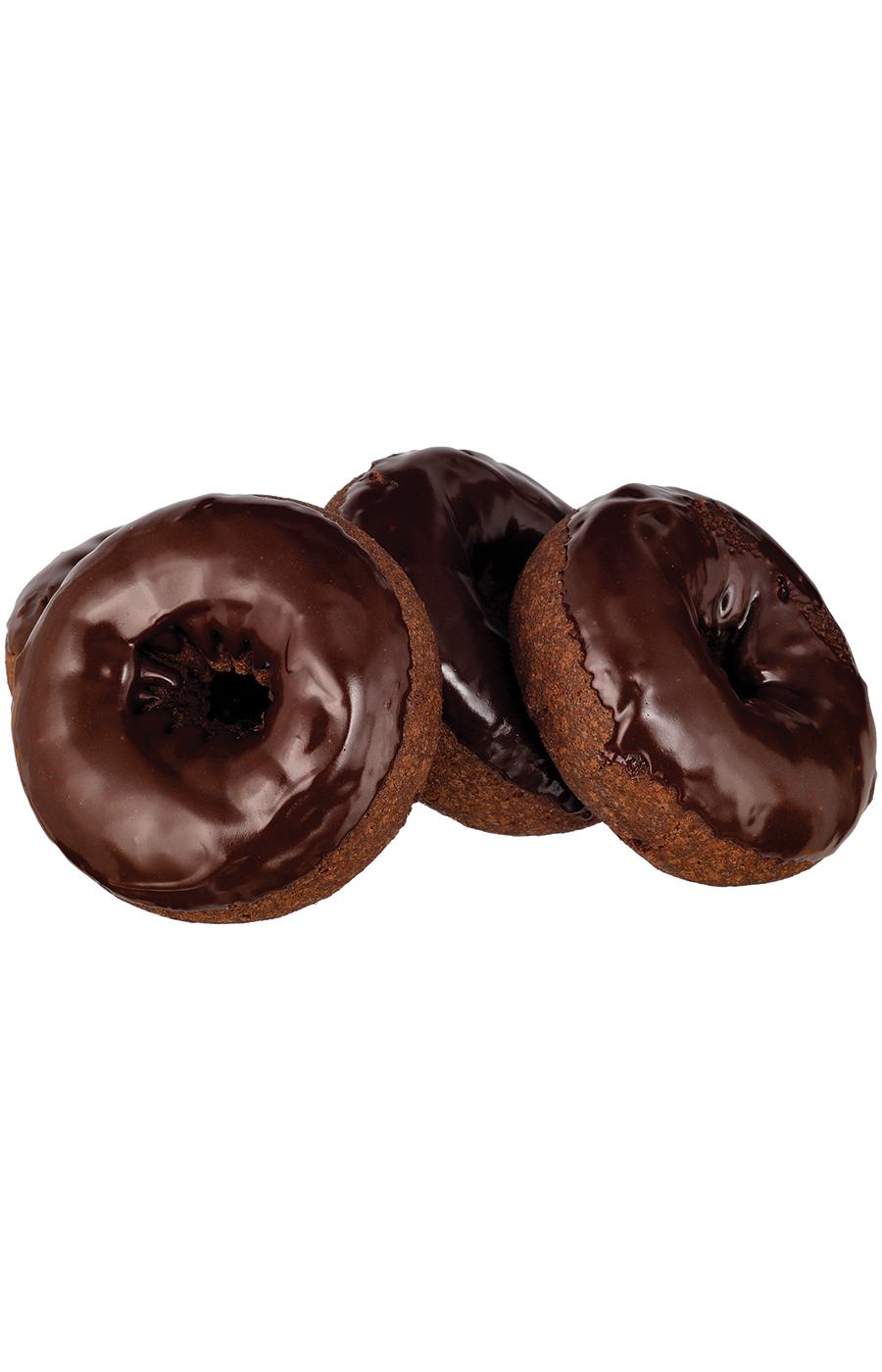 H-E-B Bakery Chocolate Iced Cake Donut; image 2 of 2
