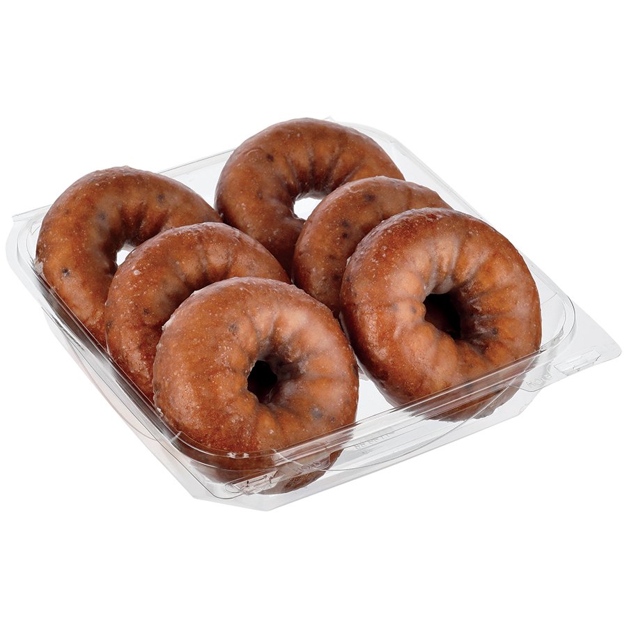 H-E-B Bakery Blueberry Flavored Glazed Cake Donuts - Shop Donuts At H-E-B