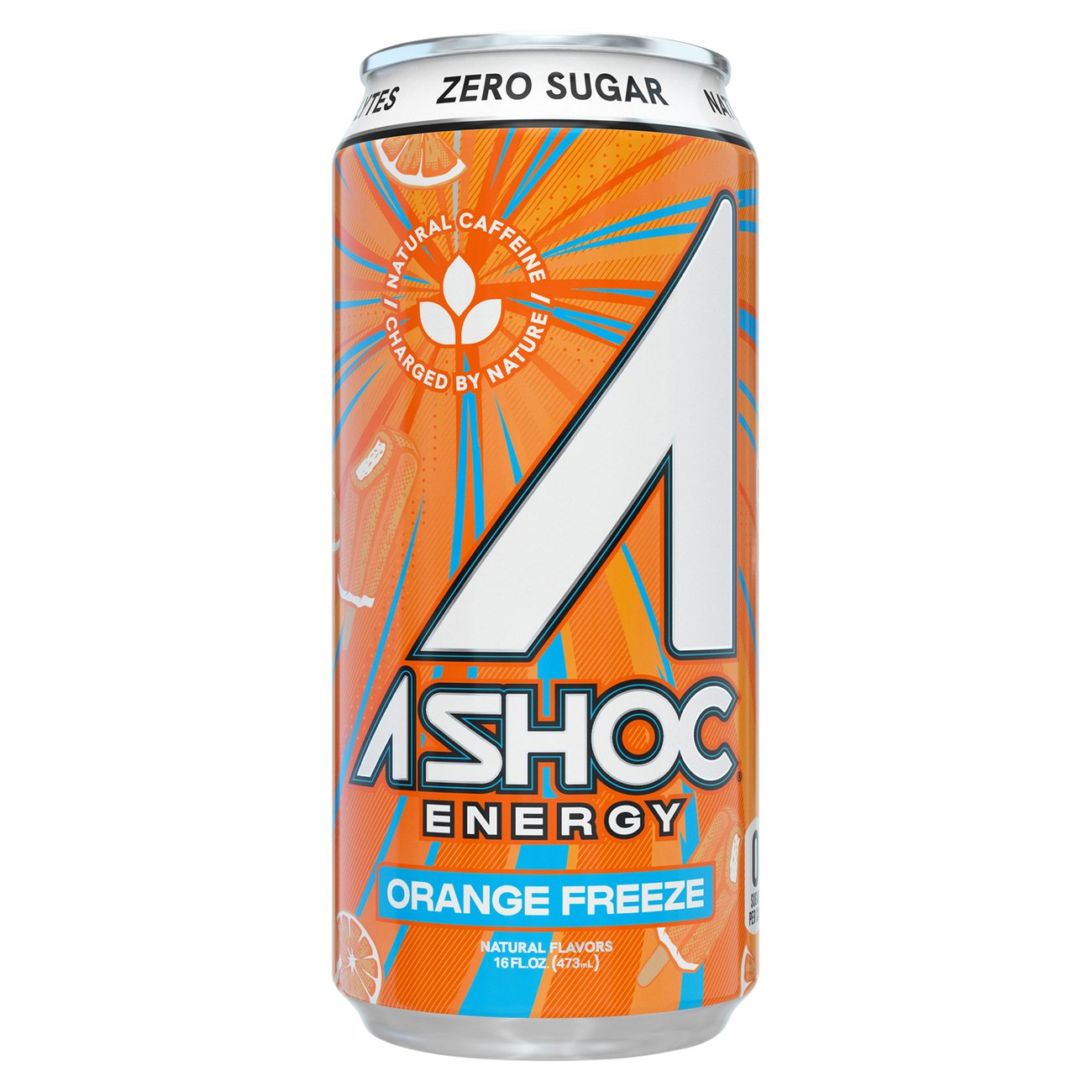 Adrenaline Shoc Zero Sugar Energy Drink - Orange Freeze - Shop Diet ...