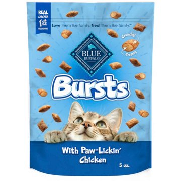 Blue Buffalo Bursts Crunchy & Creamy Cat Treats - PawLickin Chicken