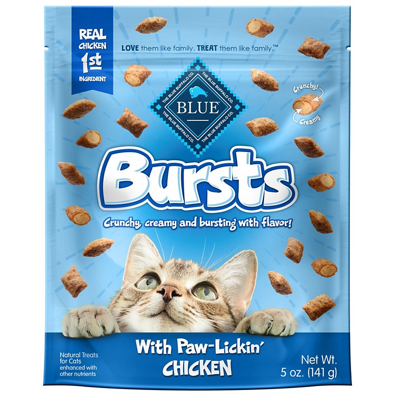 Blue Buffalo Bursts Chicken Cat Treats Shop Cats at HEB