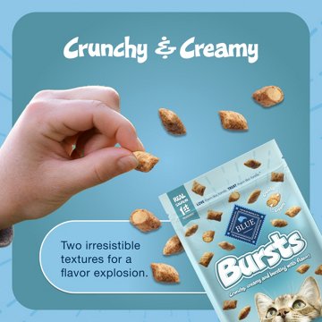 Blue Buffalo Bursts Crunchy & Creamy Cat Treats - Seafood