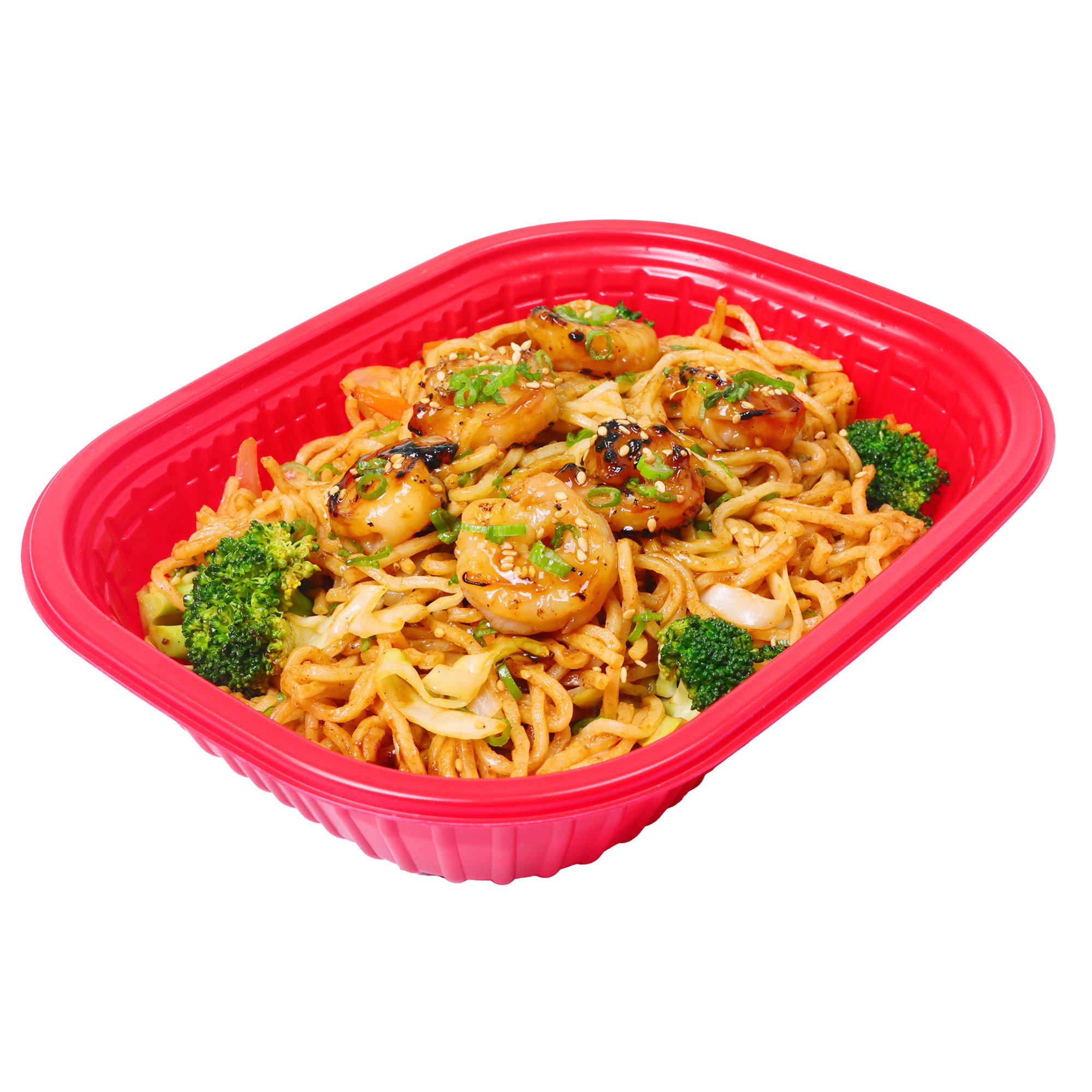 HEB Yumai Yakisoba Noodle Bowl with Shrimp (Hot & Ready to Eat