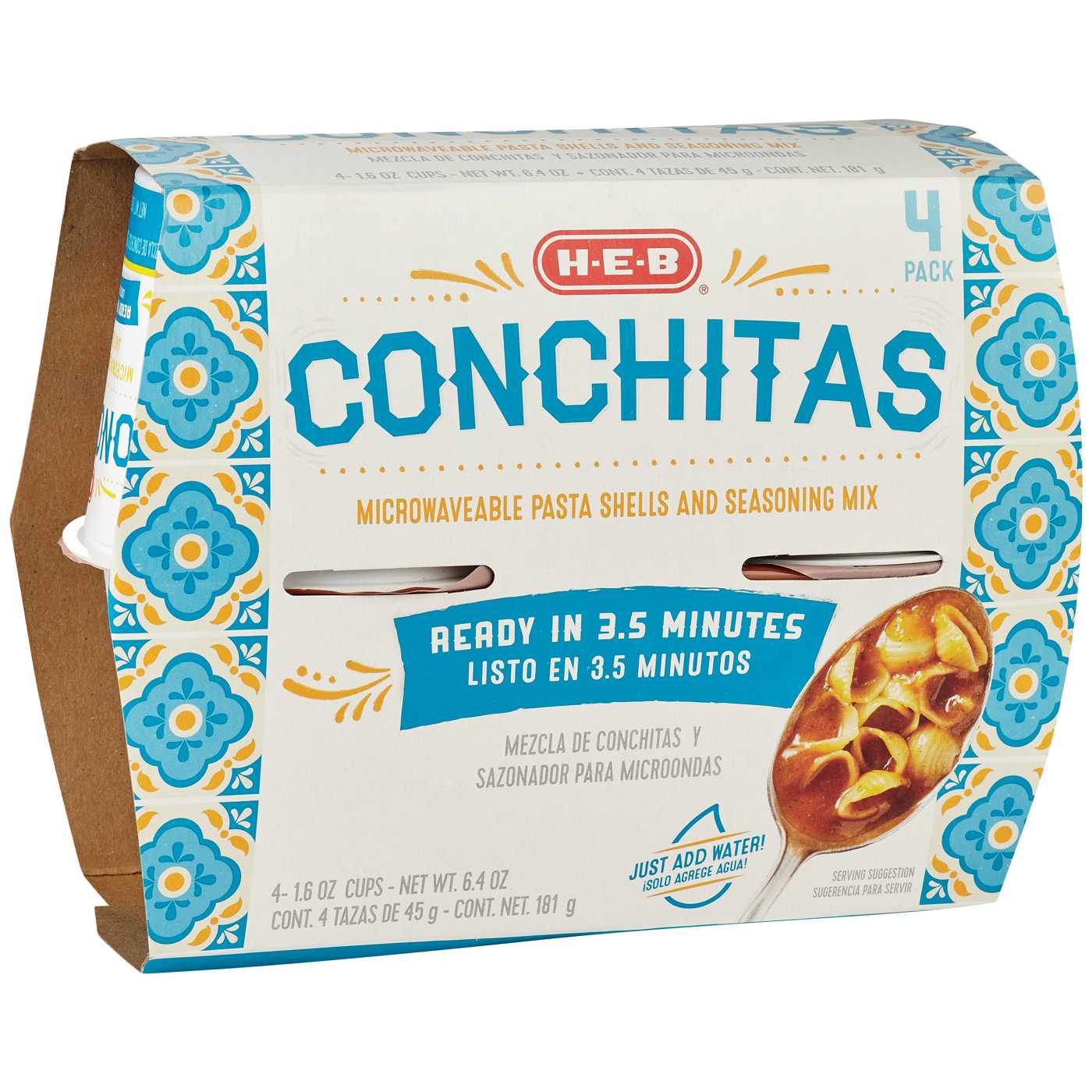 H-E-B Comida Conchitas 1.6 oz Cups; image 2 of 2