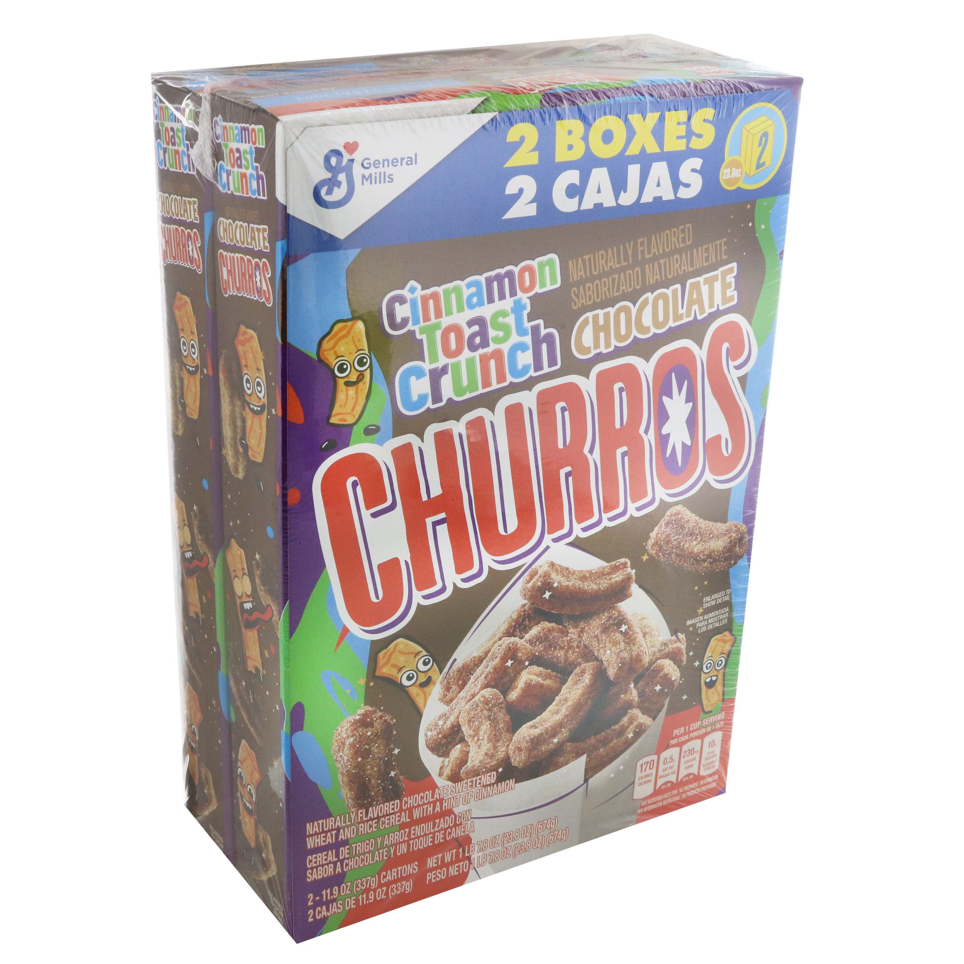 General Mills Cinnamon Toast Crunch Chocolate Churros Cereal Shop