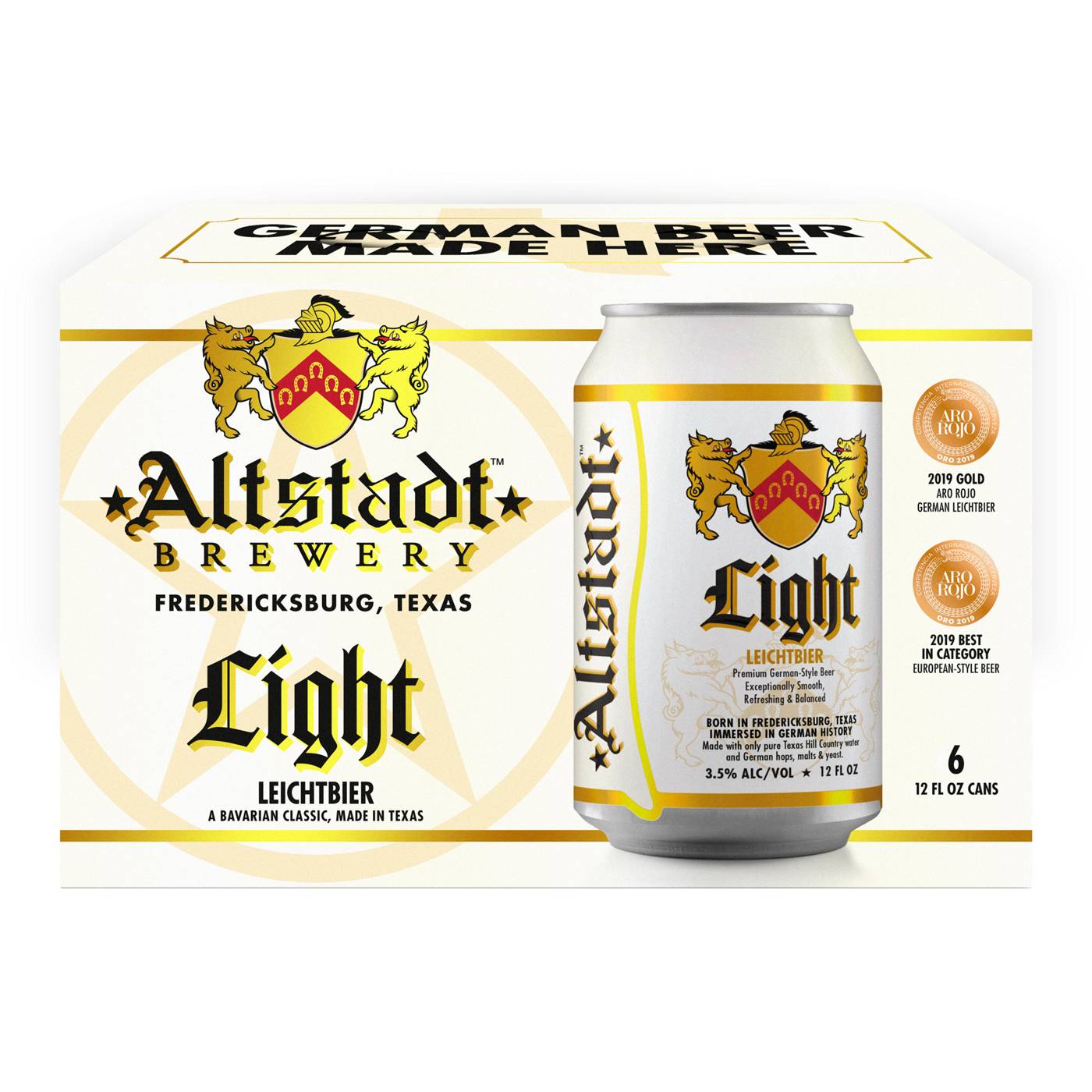 Altstadt Light Beer 12 oz Cans; image 2 of 3