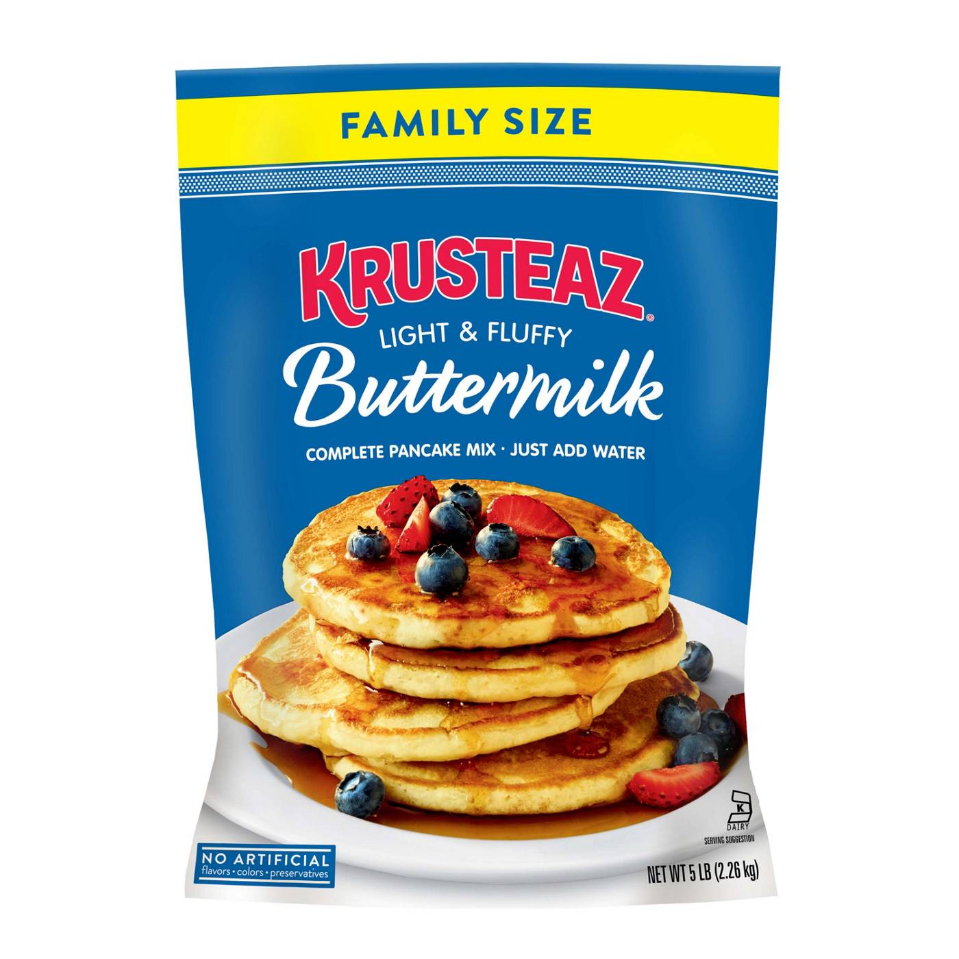 Krusteaz Buttermilk Complete Pancake Mix; image 1 of 7