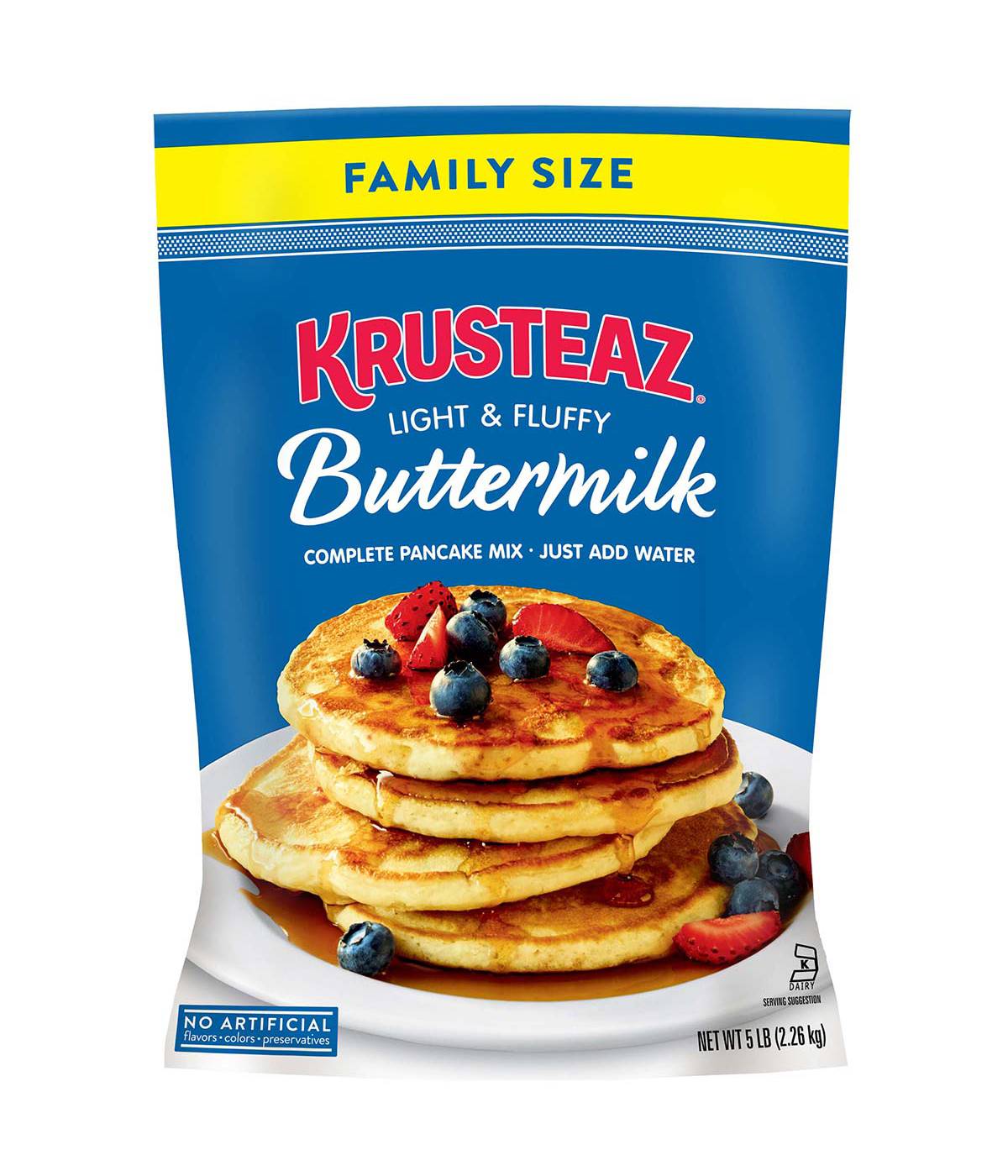 Krusteaz Buttermilk Complete Pancake Mix; image 1 of 7