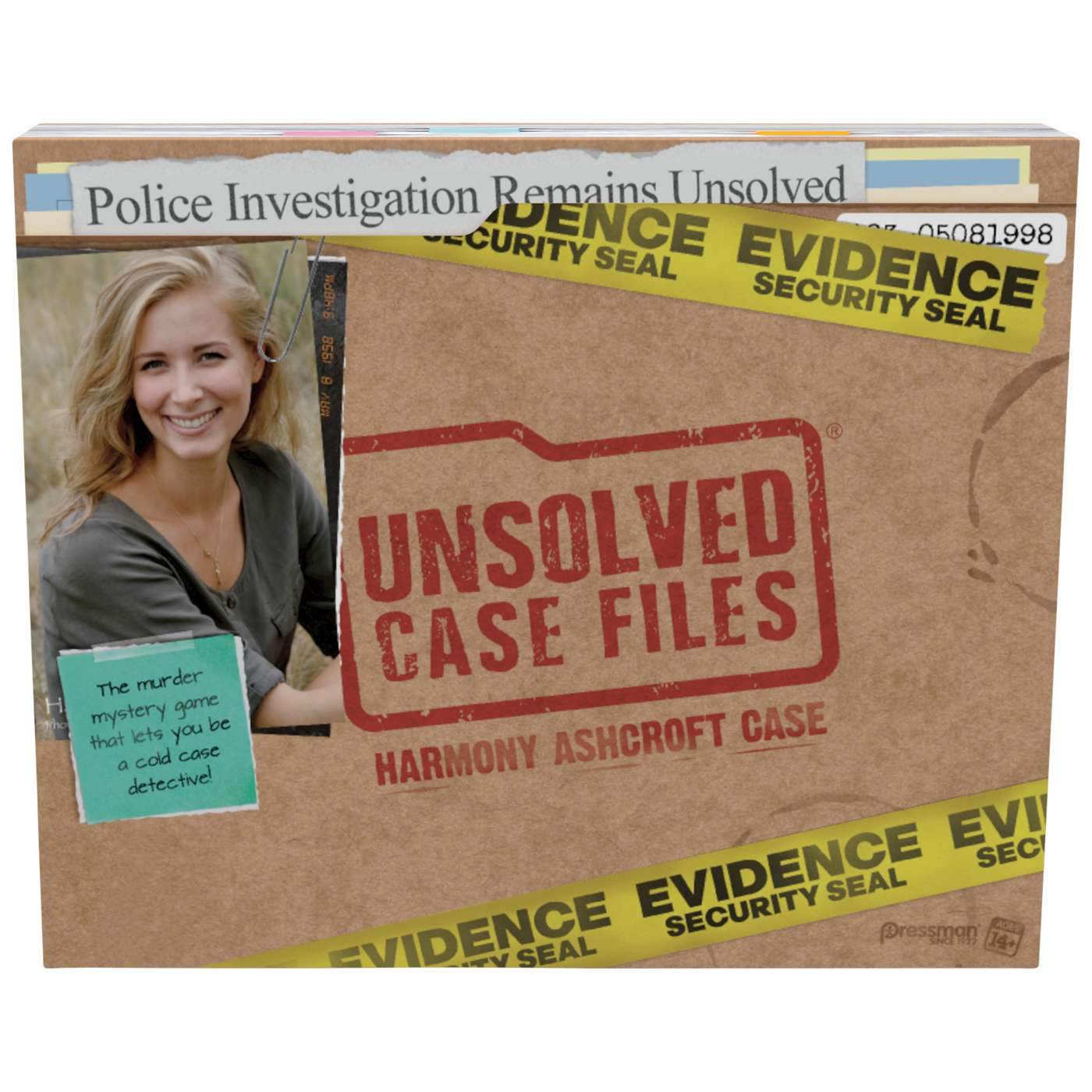 Unsolved Harmony Ashcroft Case File Game; image 1 of 3