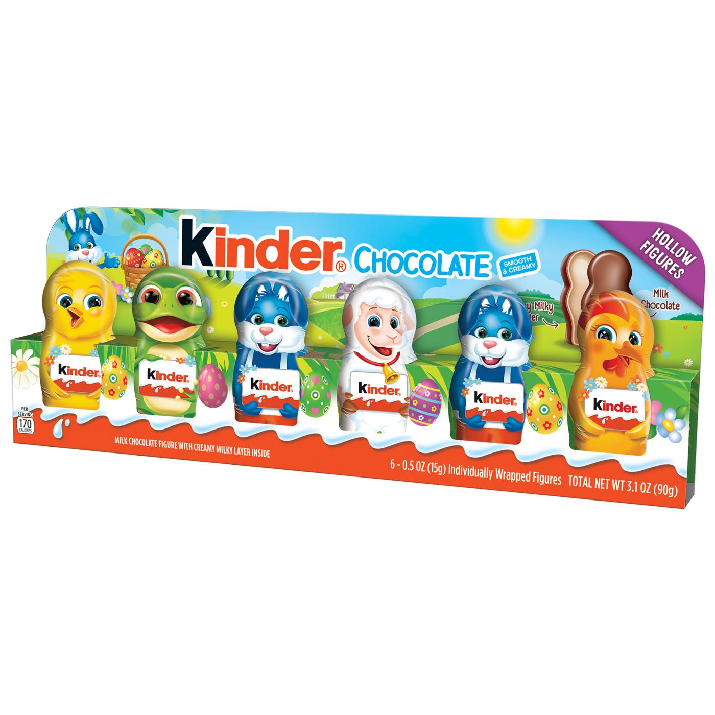 Kinder Milk Chocolate Hollow Easter Figures, 6 pc; image 9 of 9