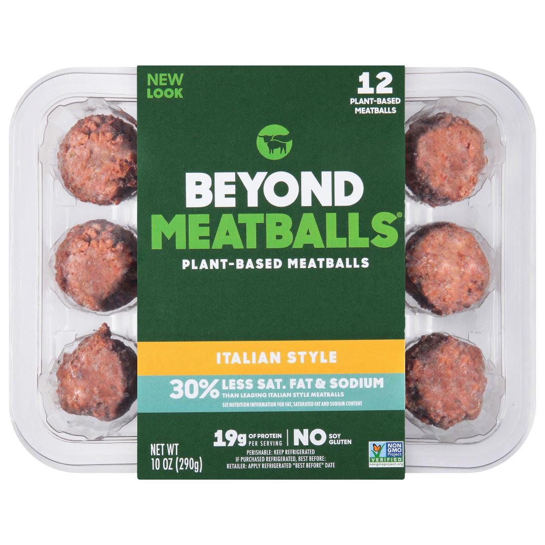 Beyond Meat Beyond Meatballs Frozen PlantBased Meatballs Italian