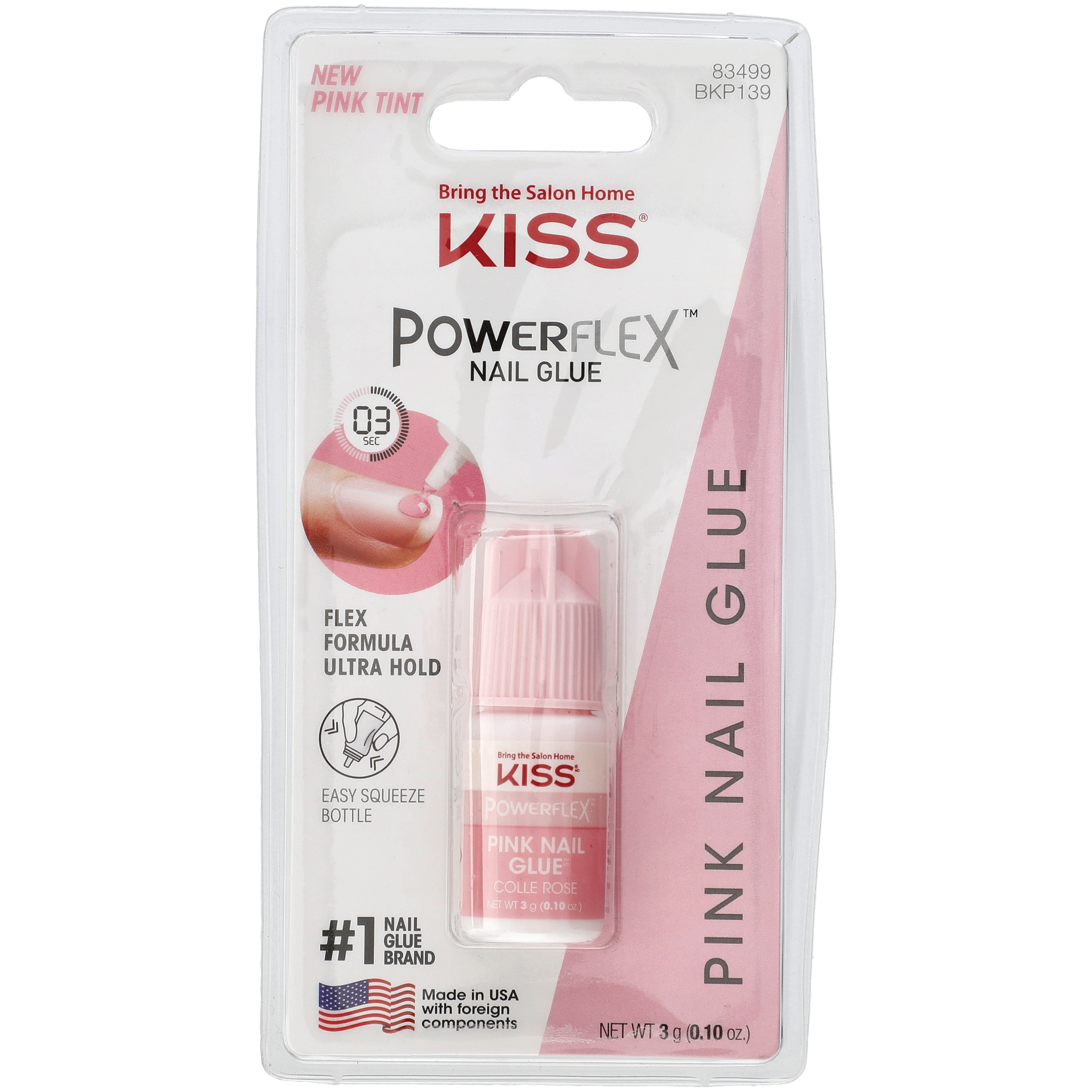 Kiss Powerflex Pink Nail Glue - Shop Nail Sets at H-E-B