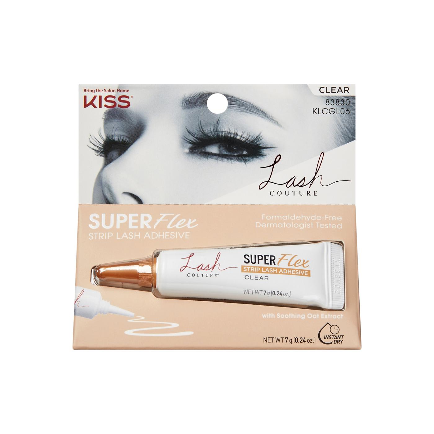 KISS Super Flex Strip Lash Adhesive - Clear; image 4 of 8