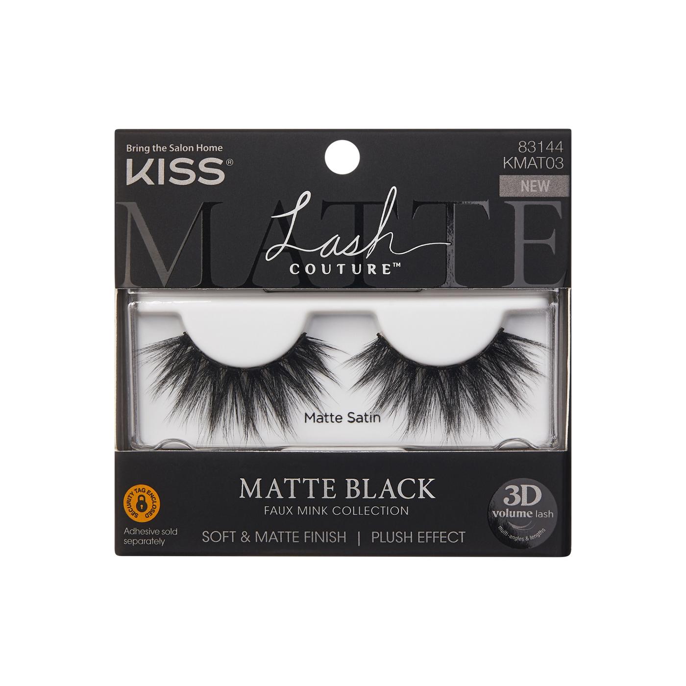 KISS Lash Couture Faux Mink Collection - Matte Satin; image 1 of 7