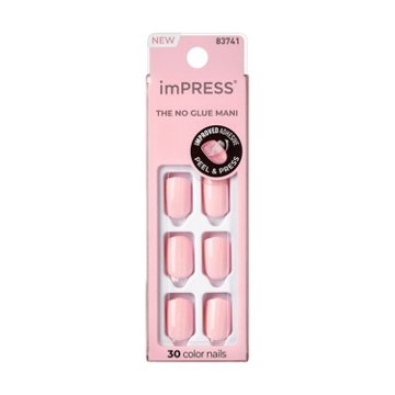 KISS imPRESS Color Press-On Manicure Pick Me Pink
