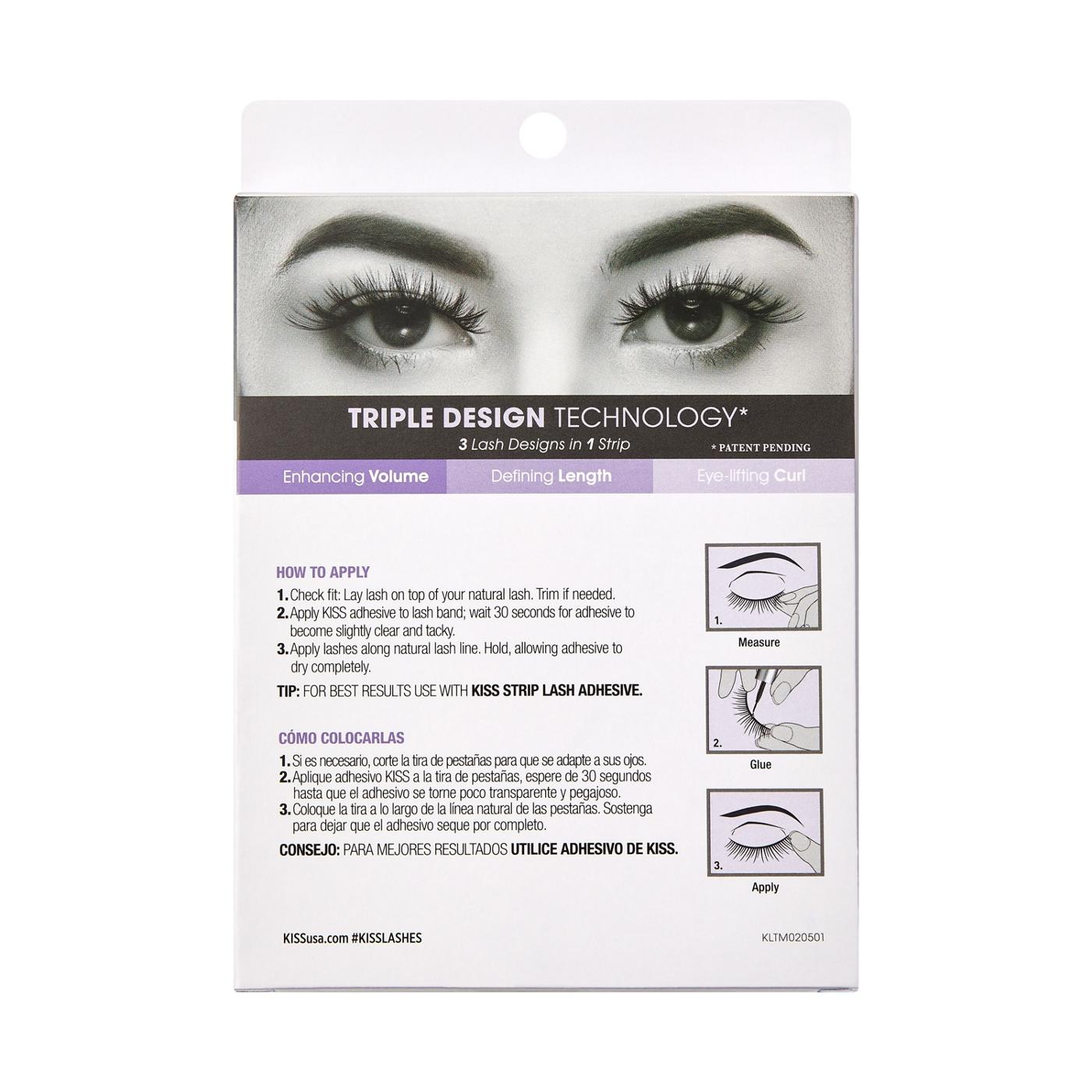 KISS Lash Couture Triple Push-Up Collection - Robe; image 6 of 7