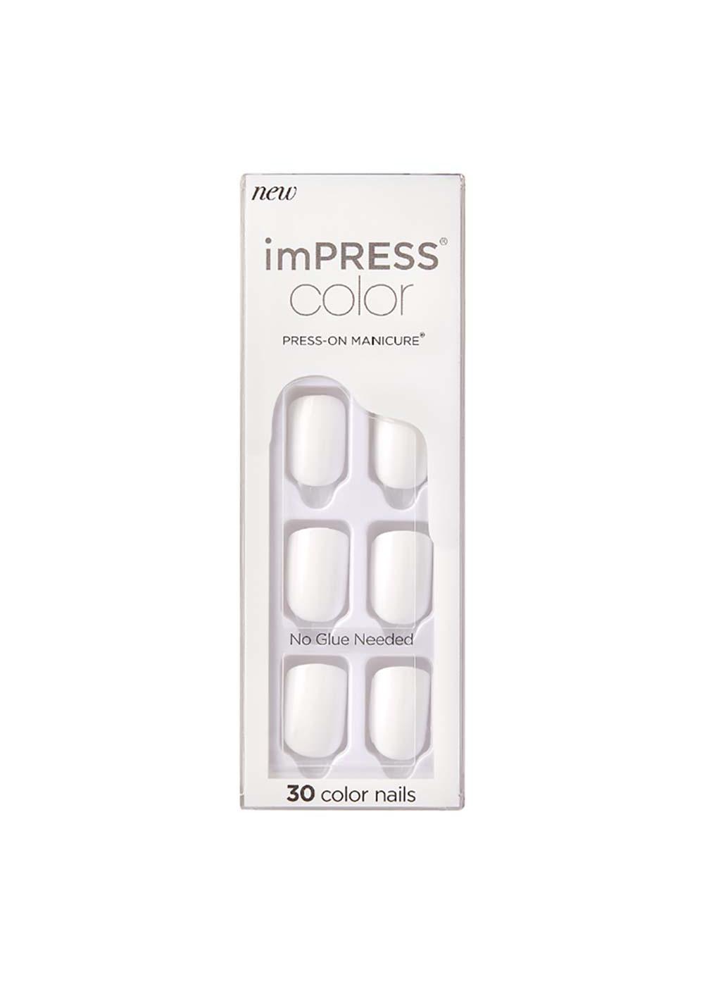 KISS imPRESS Color Press-On Manicure Frosting; image 1 of 2