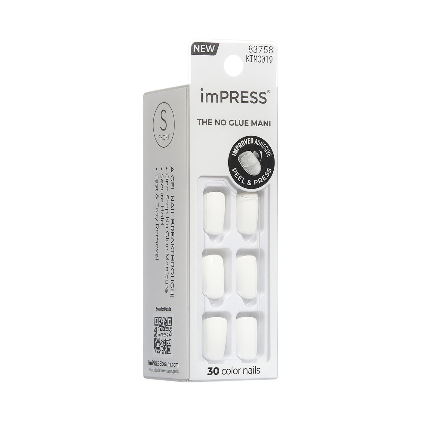 KISS imPRESS Color Press-On Manicure Frosting; image 7 of 7