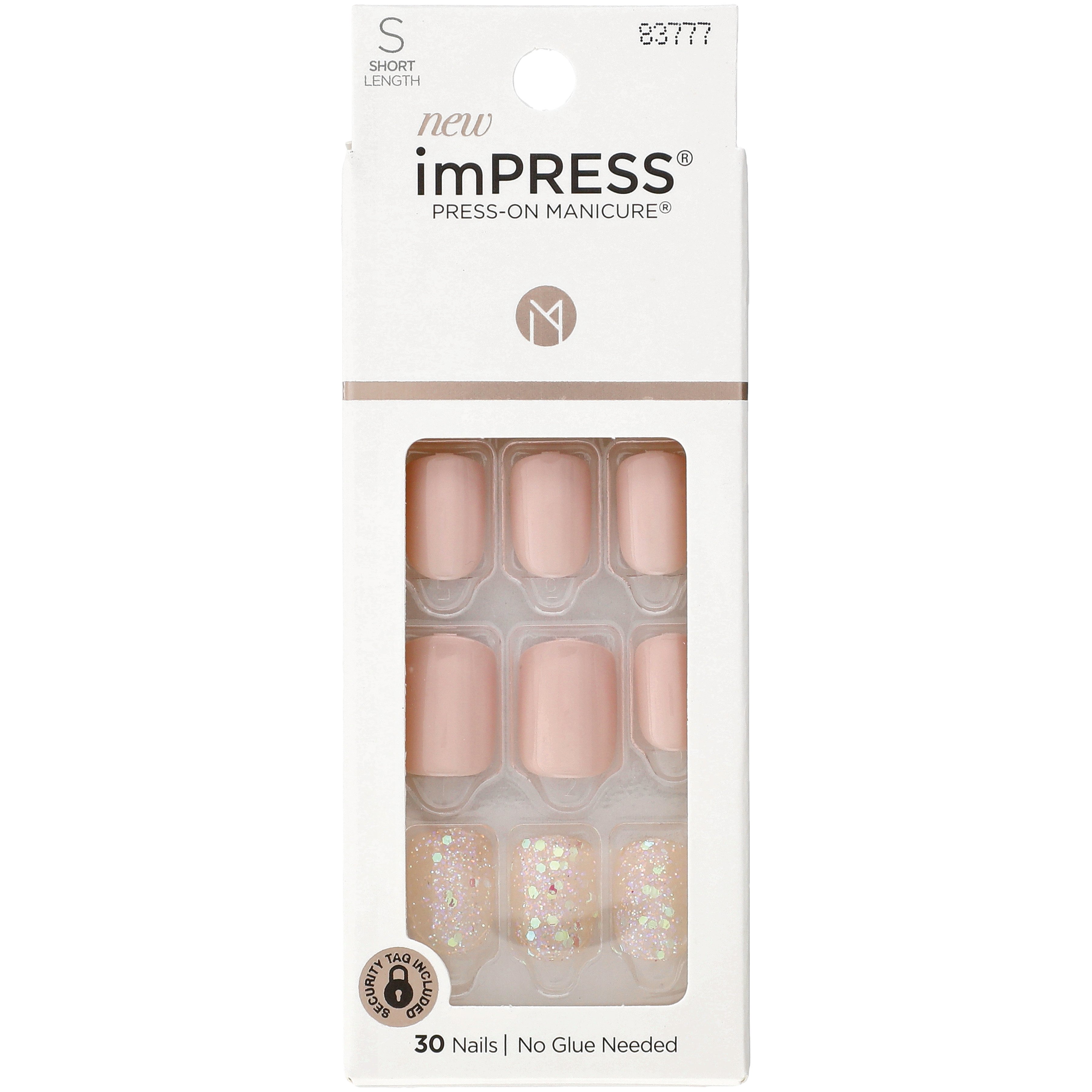 Kiss Impress Short Press On Manicure Dorothy Shop Nail Sets At H E B 1868