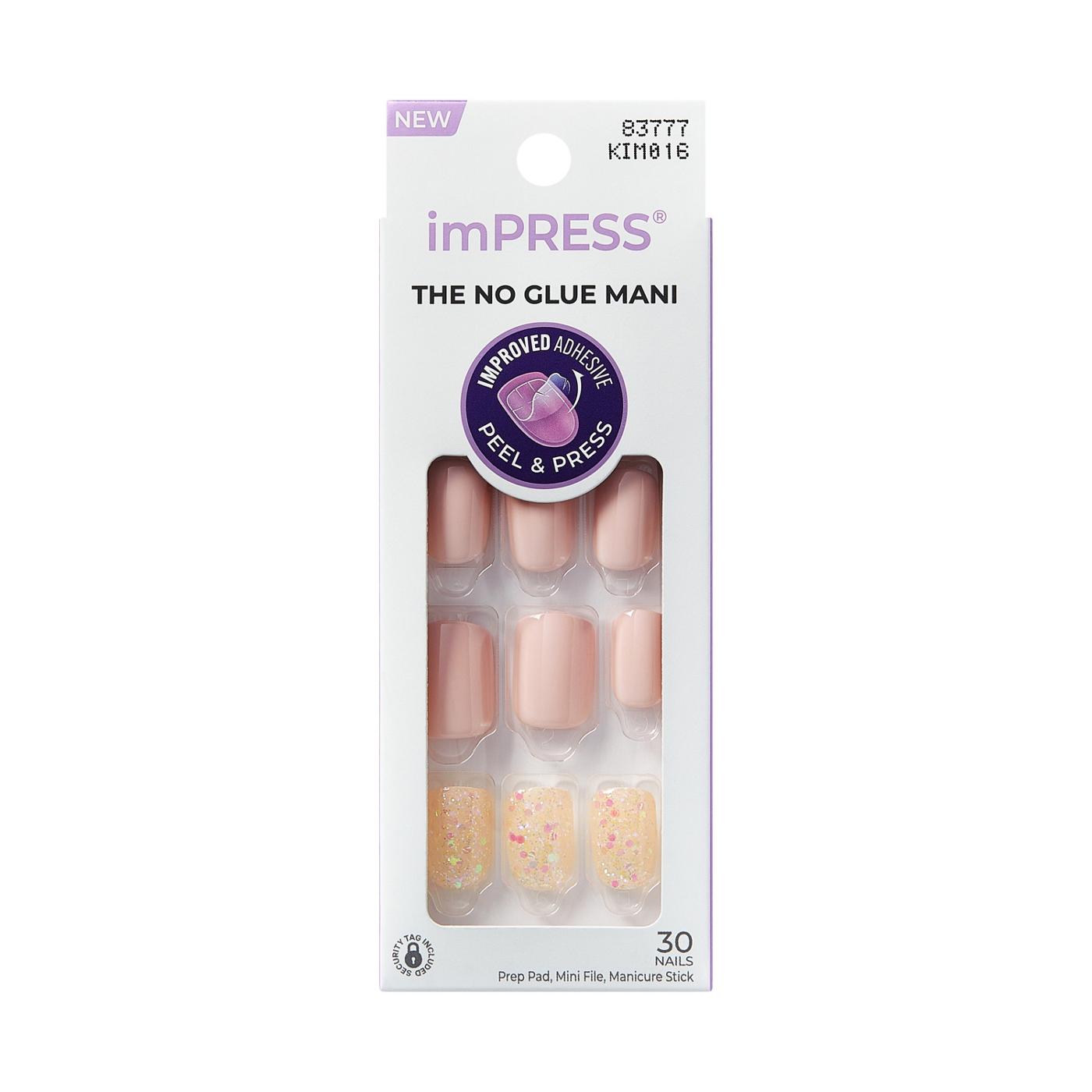 KISS imPRESS Short Press-On Manicure - Dorothy; image 1 of 8