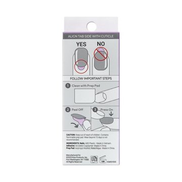 KISS imPRESS Short Press-On Manicure - Dorothy