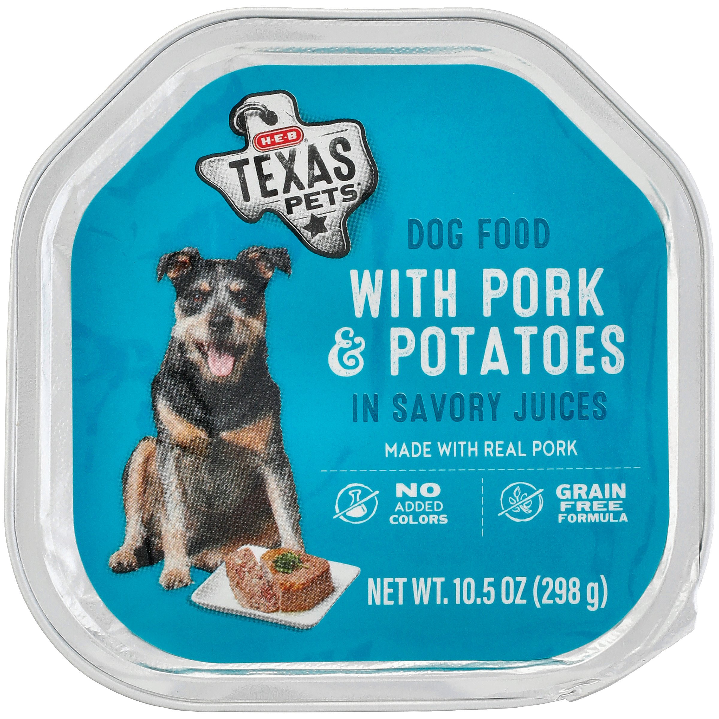 Pork dog food