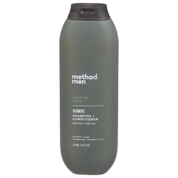 method Men 2-In-1 Shampoo & Conditioner - Juniper + Sage, 14 oz