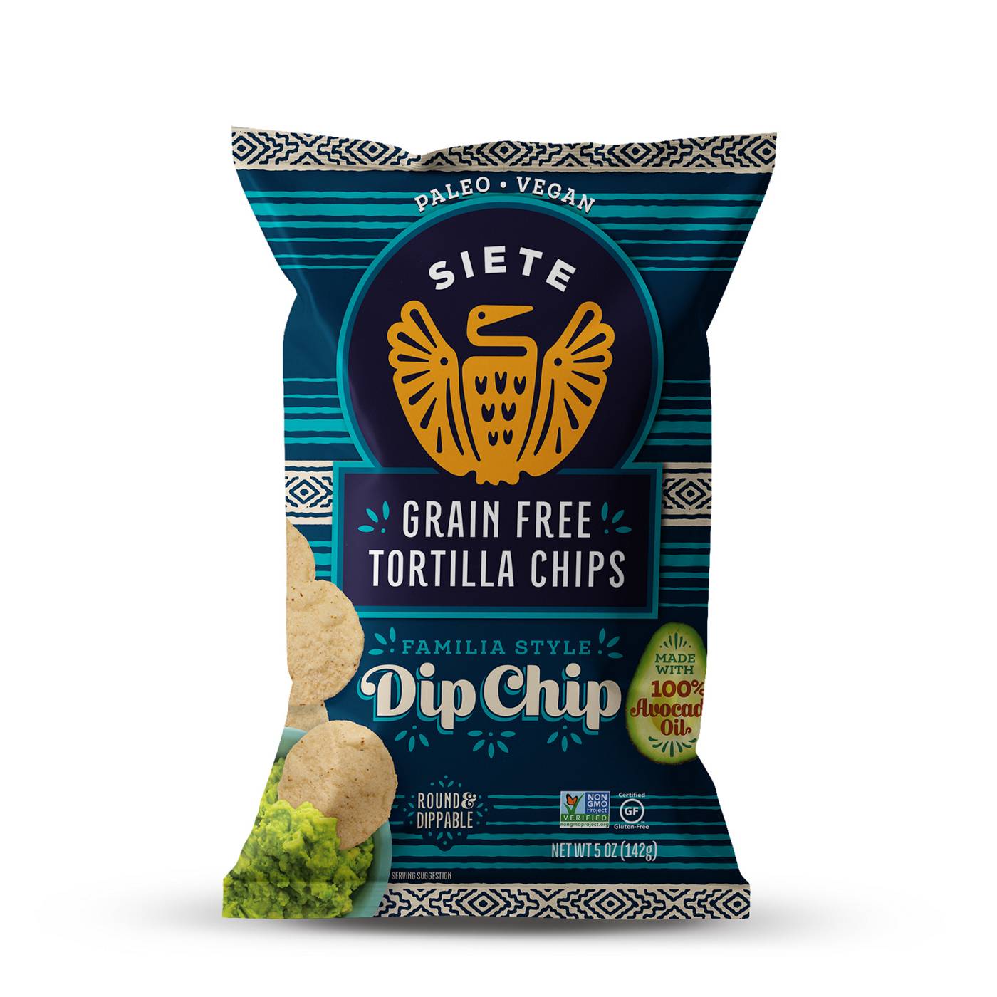 Siete Grain-Free Familia-Style Dip Chips; image 1 of 4