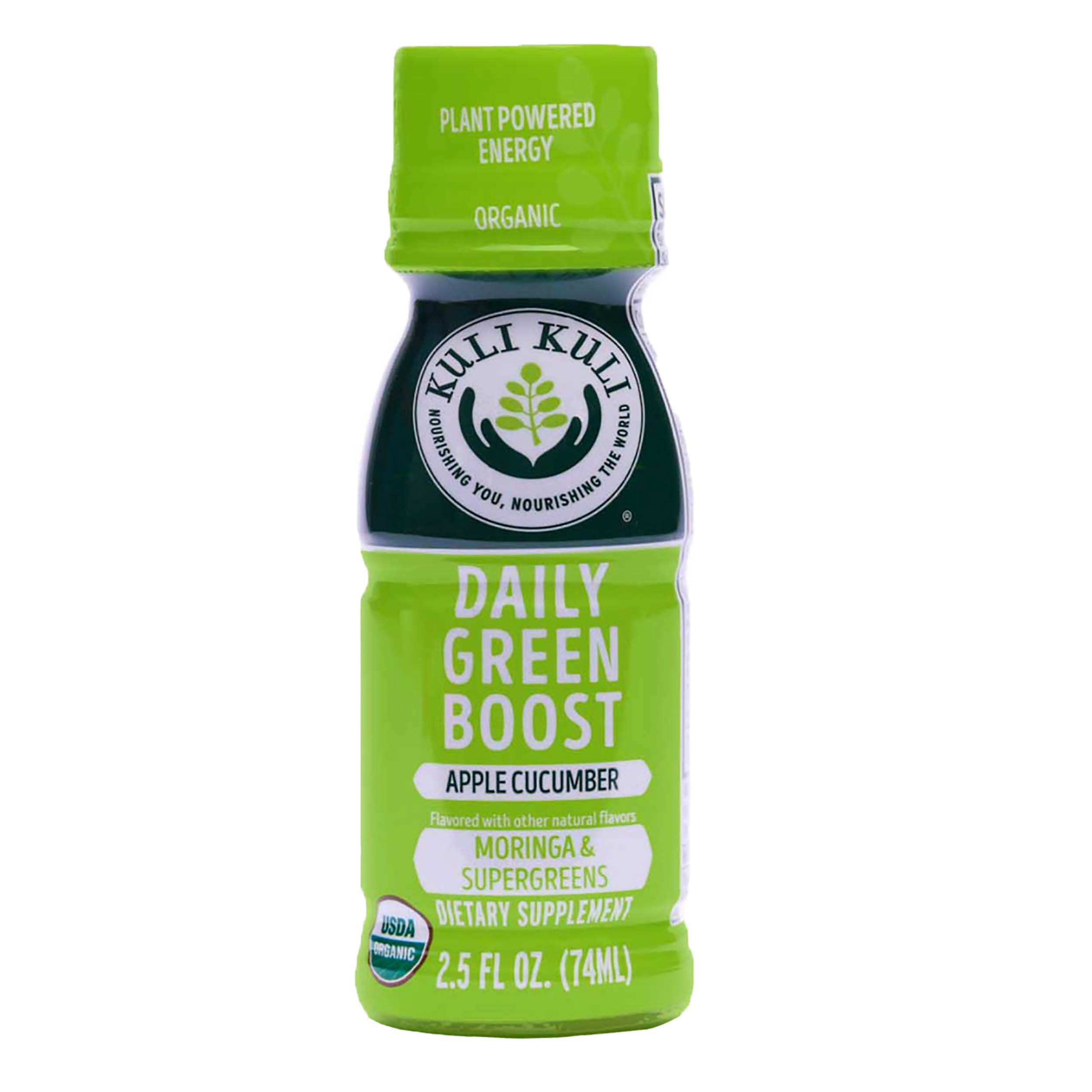 Kuli Kuli Daily Green Boost Apple Cucumber Energy Shot Shop Diet