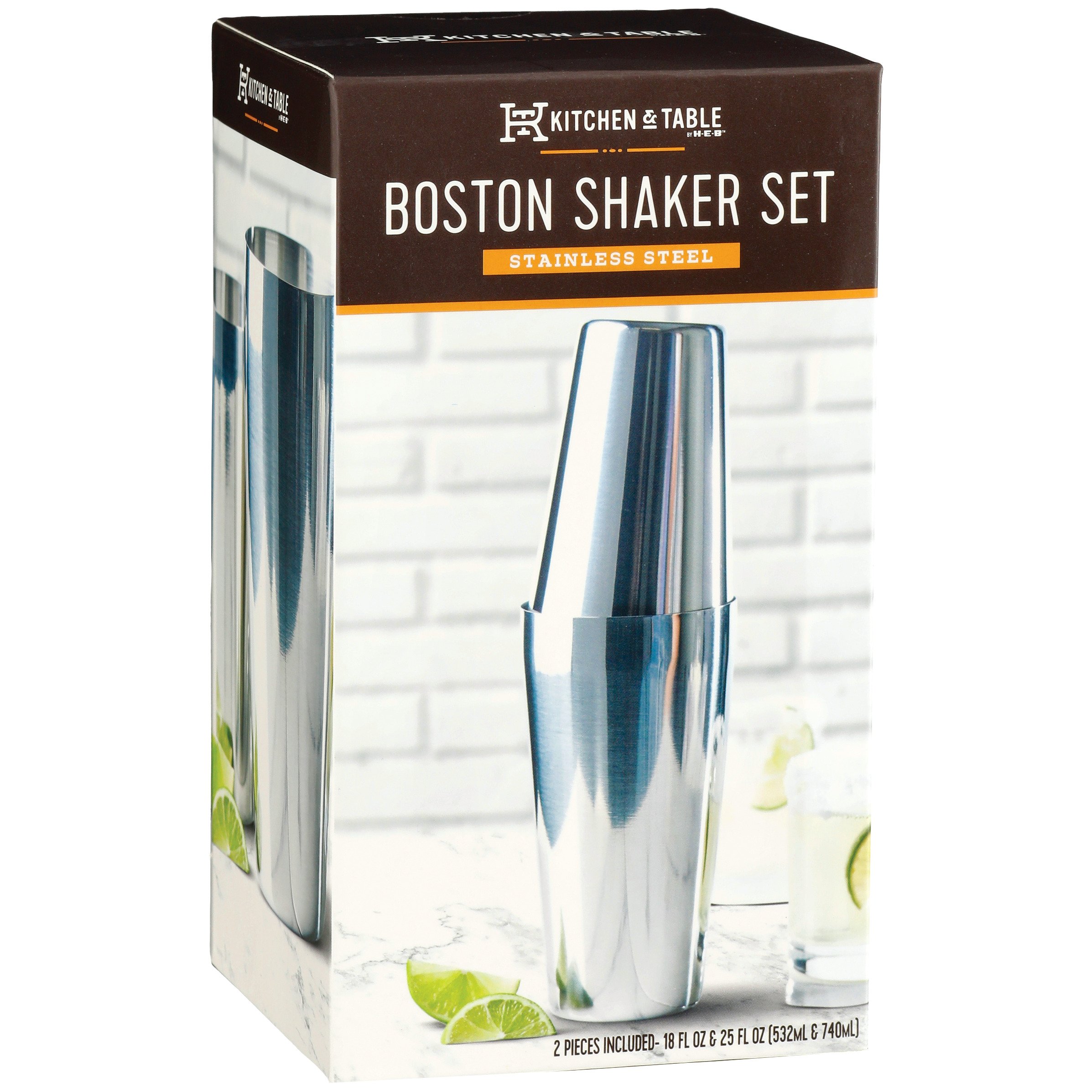 Kitchen & Table by H-E-B Boston Stainless Steel Shaker Set - Shop