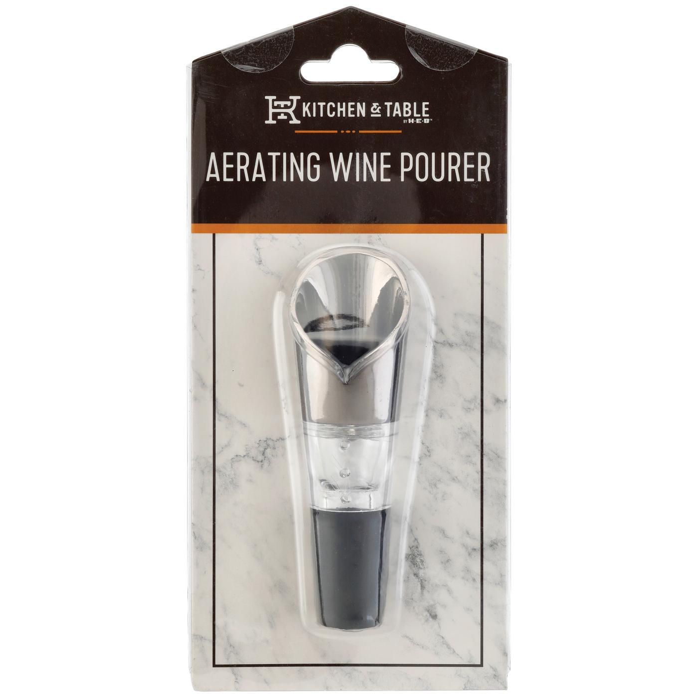 Kitchen & Table by H-E-B Aerating Wine Pourer; image 1 of 2