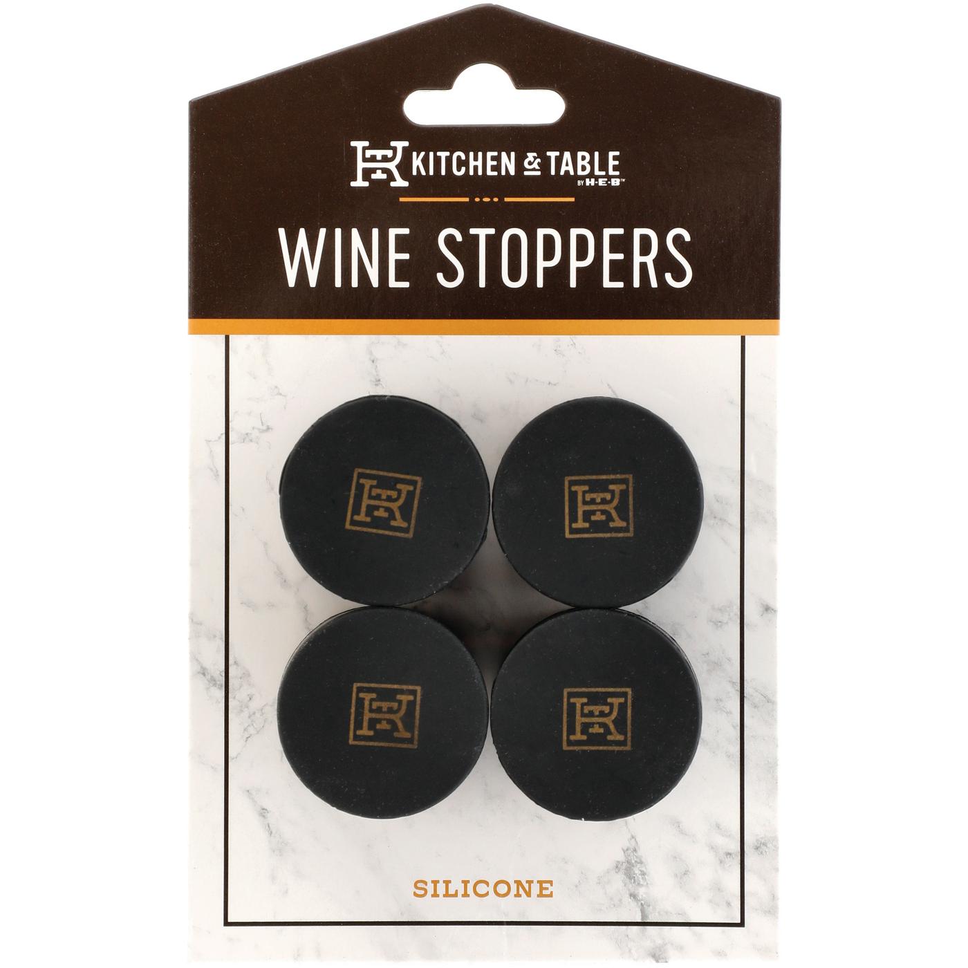 Kitchen & Table by HEB Silicone Wine Stoppers Shop Bar tools at HEB