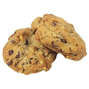 H-E-B Bakery Sensational Chocolate Chip Walnut Cookies, 2 ct