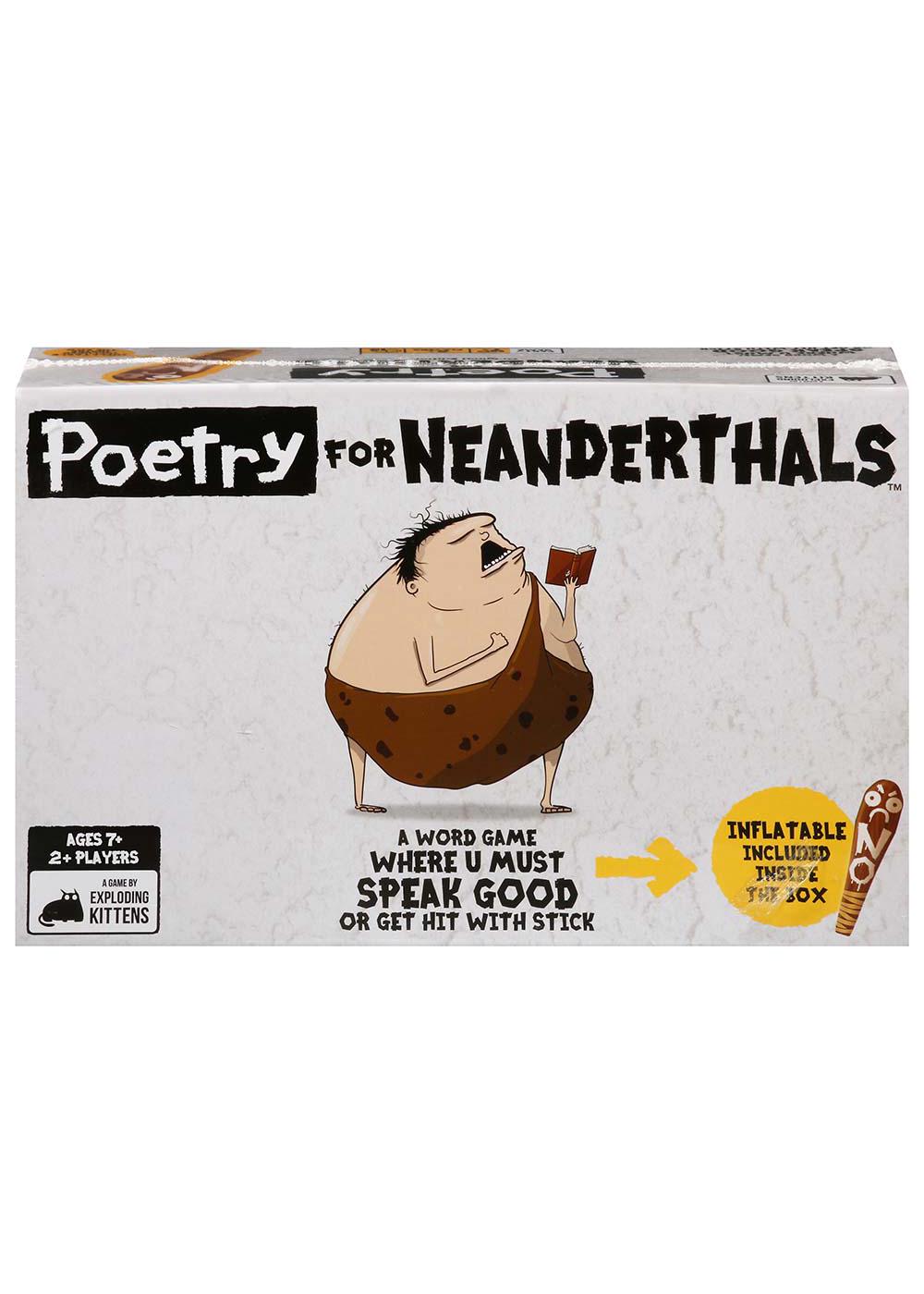 Poetry for Neanderthals Card Game; image 1 of 3
