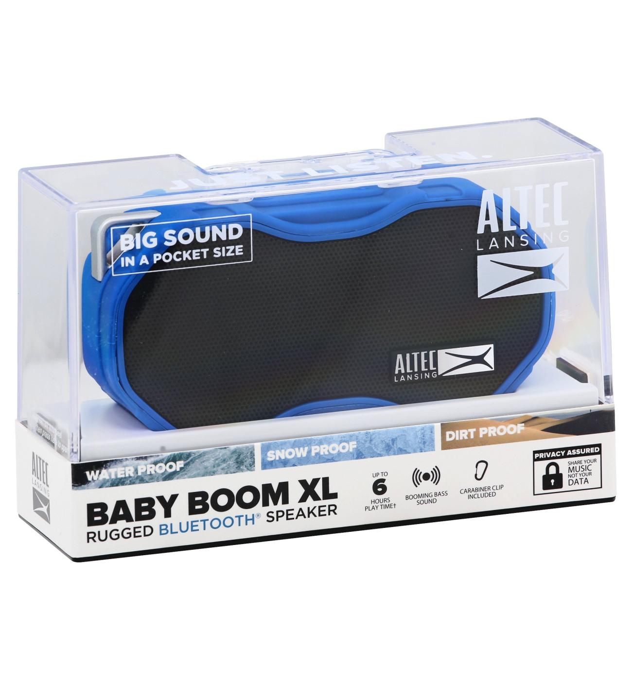 Altec Lansing Baby Boom Blue Extra Large Bluetooth Speaker - Shop Speakers  at H-E-B