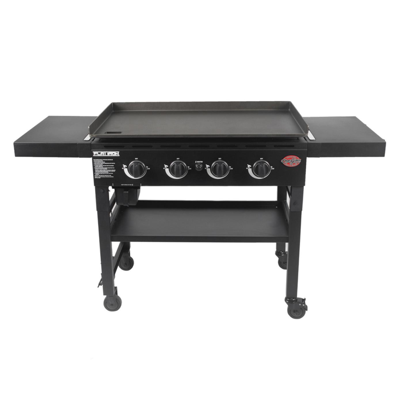 Char Griller 4 Burner Flat Iron Gas Griddle Shop Grills