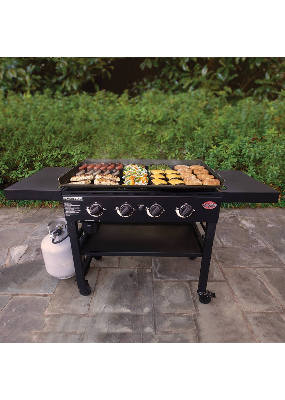 Char-Griller 4-Burner Flat Iron Gas Griddle - Shop Grills & Smokers at H-E-B