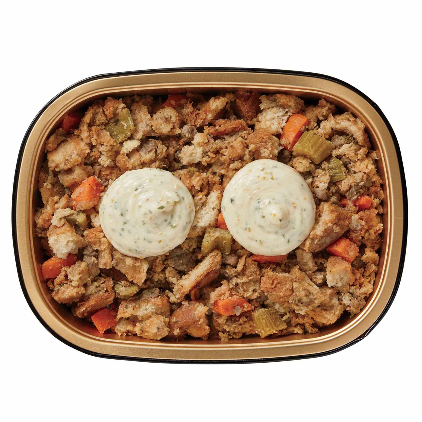 Meal Simple by H-E-B Traditional Stuffing with Beef Crumbles; image 3 of 4