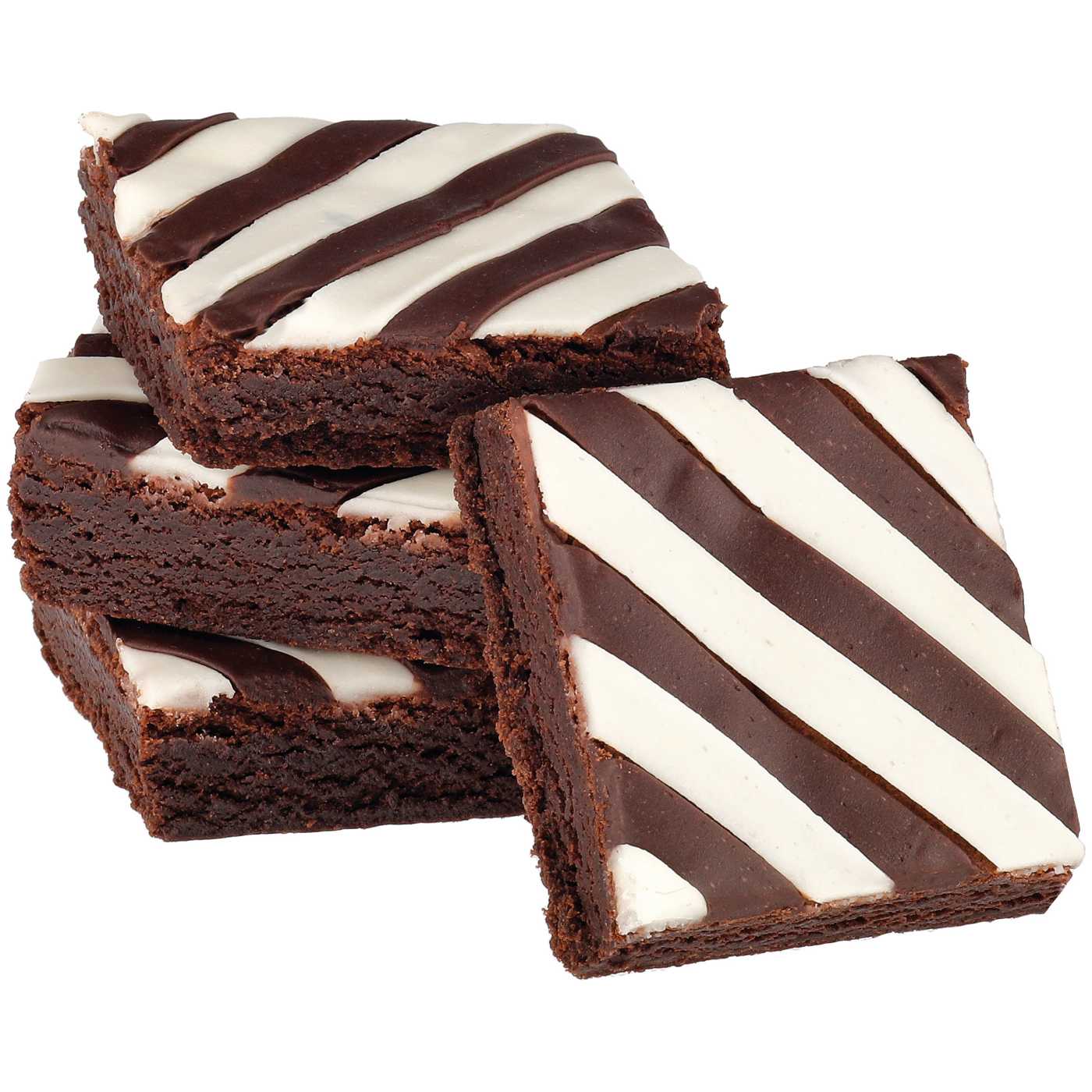 H-E-B Bakery Gourmet Fudge & Cream Cheese-Iced Brownies; image 2 of 2