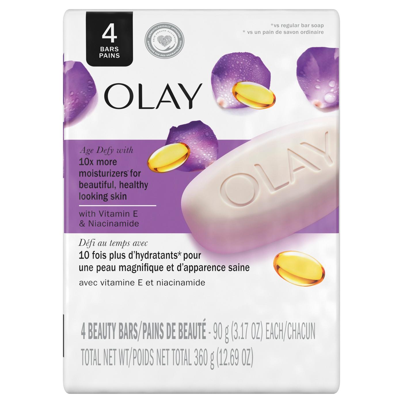 Olay Age Defying Vitamin E Bar Soap; image 2 of 7